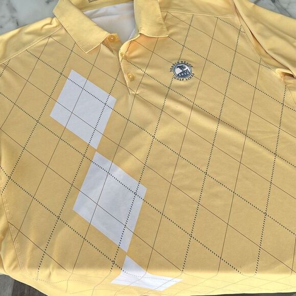 Nike Golf Dri Fit Pebble Beach Polo Sz. L - Picture 1 of 9